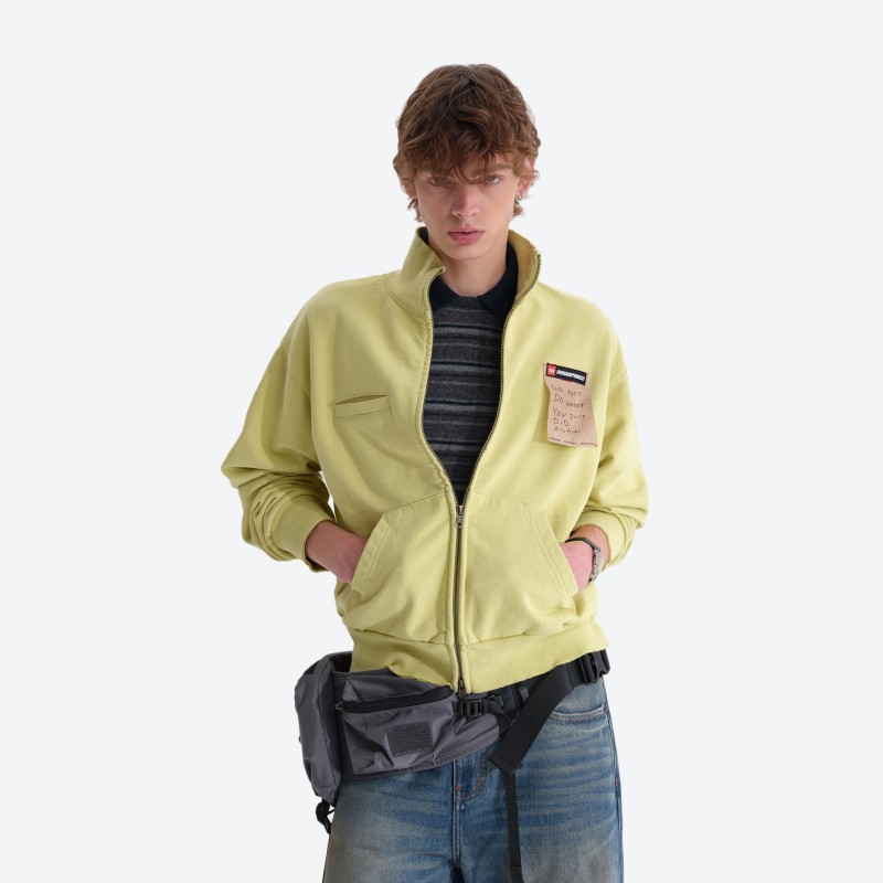 Label Zip‑up Sweatshirt